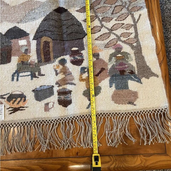 Mohair Handwoven Wall Hanging Tapestry by SetSoto Design - Picture 4 of 8